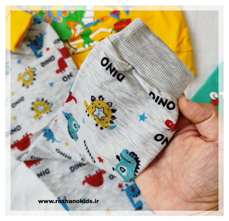 شلوار تمام چاپ ملانژ