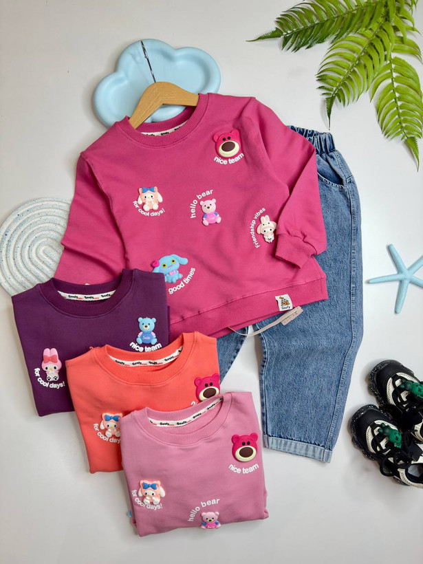 چهاررنگ شاد و دخترانه