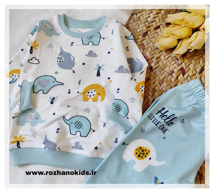 لباس بچه طرح فیلی نرم و لطیف