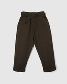 شلوار کتان کج راه یشمی