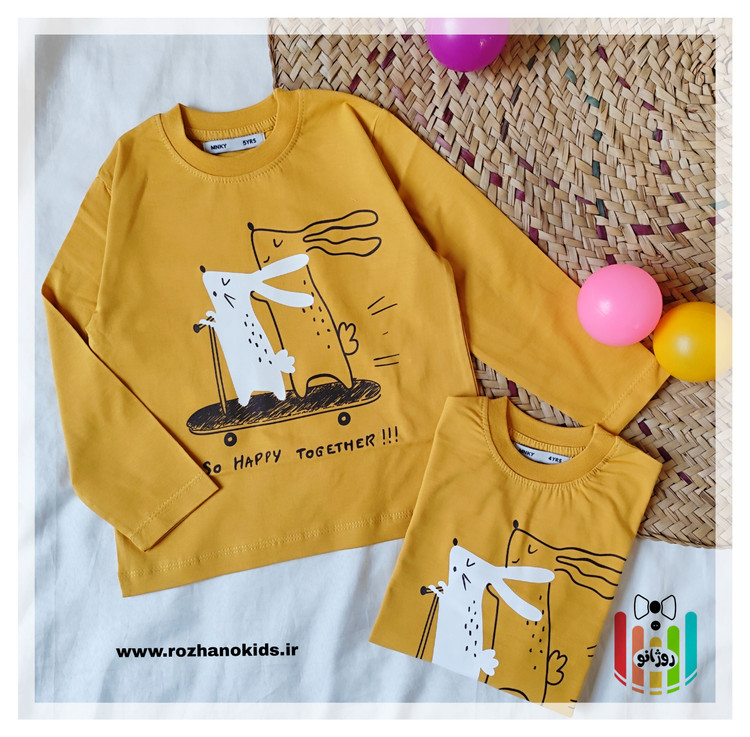 بلوز بچگانه طرح خرگوش