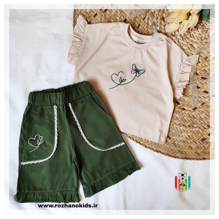 کراپ شلوارک دخترانه