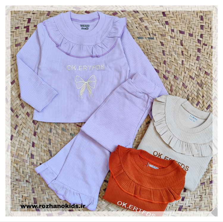 بلوز پاپیون دخترانه
