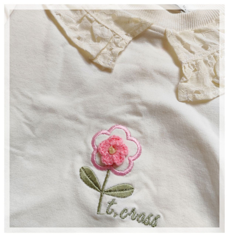 طرح گلدوزی روی لباس