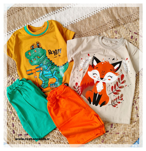 تیشرت شلوارک بچگانه